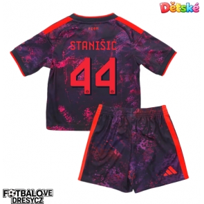 Bayern Munich Josip Stanisic #44 Dětské Alternativní dres komplet 2026-27 Krátký Rukáv (+ trenýrky)